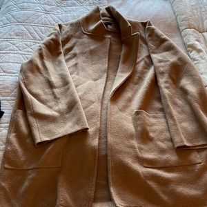 JCrew cotton sweater coat-great condition!